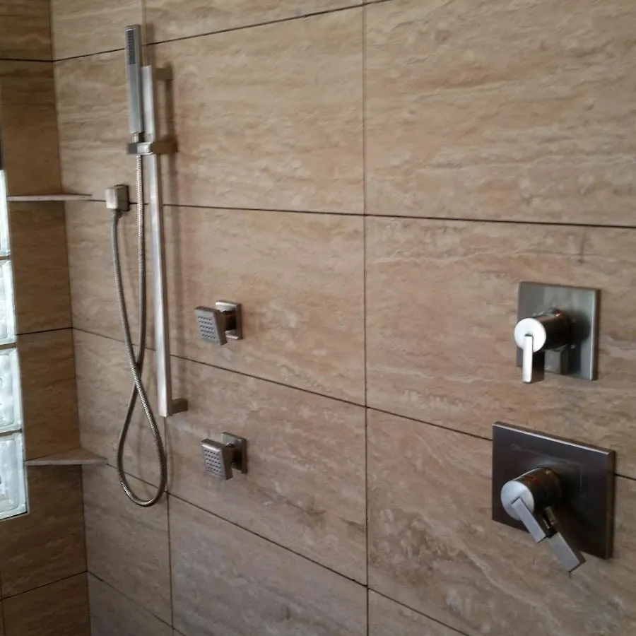 Shower fixture installation for Frozen Pipe Repair in Angier
